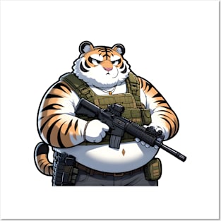 Tactical Tiger Posters and Art